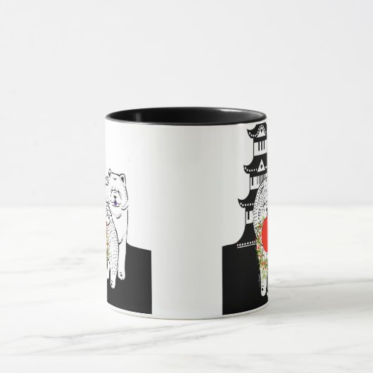 PEACE ON EARTH - Chow Mug Year of the Dog マグカップ (中央)
