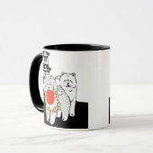 PEACE ON EARTH - Chow Mug Year of the Dog マグカップ (正面左)