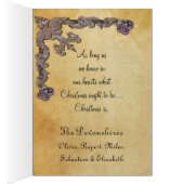 Peace on Earth Christian Victorian Christmas (内側 (右))