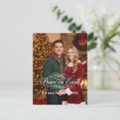 Peace on Earth Couples Photo Front シーズンポストカード (スタンド正面)