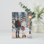 Peace on Earth Couples Photo Front シーズンポストカード (スタンド正面)