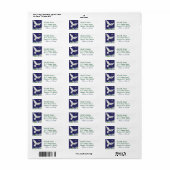 Peace on Earth Doveクリスマス ラベル (フルシート)