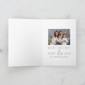 Peace on Earth Dove写真クリスマス カード (内部)