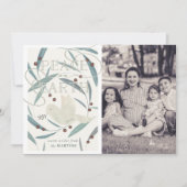 Peace on Earth Dove Cream写真クリスマスカード 招待状 (正面)