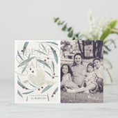 Peace on Earth Dove Cream写真クリスマスカード 招待状 (スタンド正面)