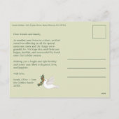 Peace on Earth Dovesクリスマスカスタム写真 シーズンポストカード (裏面)