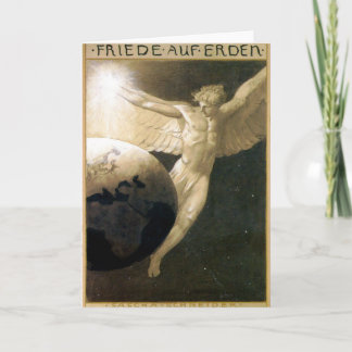 Peace on Earth Fine Art Greetings Card カード