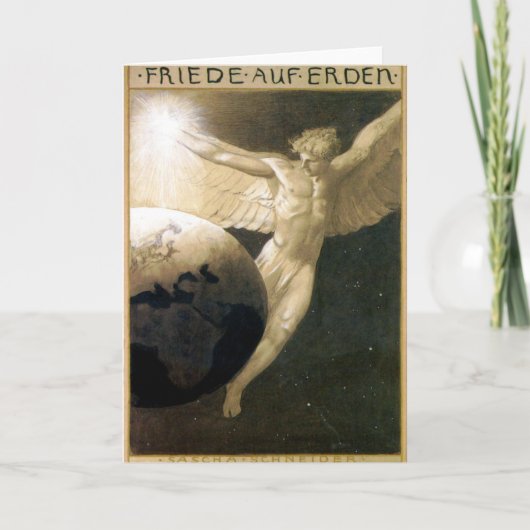 Peace on Earth Fine Art Greetings Card カード (正面)