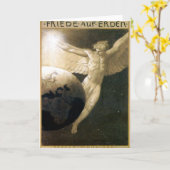 Peace on Earth Fine Art Greetings Card カード (黄色い花)