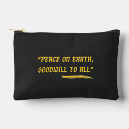 Peace on Earth Goodwill to All- アクセサリーポーチ