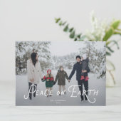Peace on Earth Holiday Photo Card シーズンカード (スタンド正面)