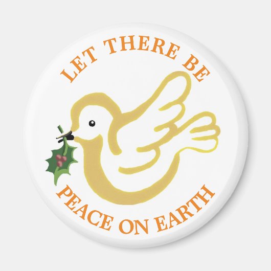 Peace on Earth Magnet マグネット (正面)
