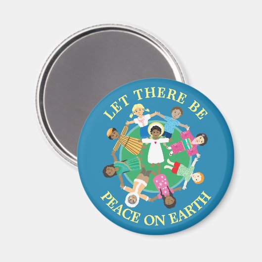 Peace on Earth Magnet マグネット (正面/裏面)