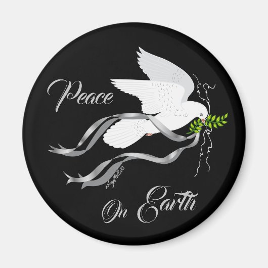 Peace On Earth Magnet マグネット (正面)