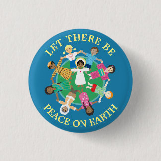 Peace on Earth Magnet 缶バッジ