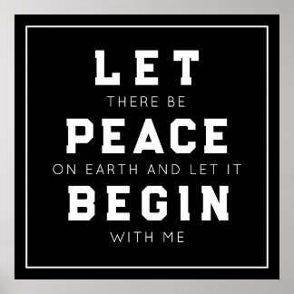 Peace On Earth Poster ポスター