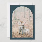 Peace On Earth Script Holiday Card シーズンカード (裏面)