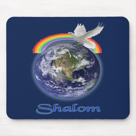 Peace on Earth Shalom製品 マウスパッド (正面)