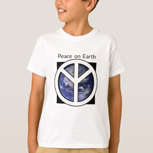 Peace on Earth T-Shirt Tシャツ (正面)