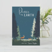Peace on Earth Woodland Evergreen Forest  シーズンカード (スタンド正面)