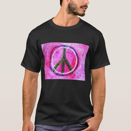 ...peace...original art by healingcolors... tシャツ (正面)