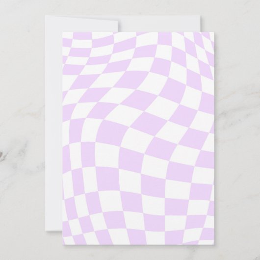 Peace Out 独身の Digitsバ名門私立校風のラス誕生日 招待状 (裏面)