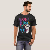 Peace Out 独身の Digits Im 10歳10歳の誕生日 Tシャツ (正面フル)