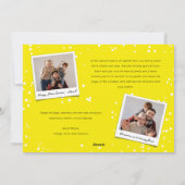 Peace Out 2024ブラシはっきりしたタイポグラフィモダン写真 シーズンカード (裏面)