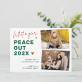 Peace Out 2024 Merry Christmas 2の写真 シーズンカード (スタンド正面)