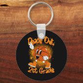 Peace Out 2nd Second Grade Graduation Last Day Of  キーホルダー (正面)