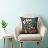 Peace Out 5年生 | 2026年度卒業 クッション (椅子)