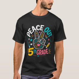 Peace Out 5年生 | 2026年度卒業 Tシャツ