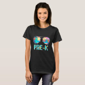Peace Out Pre K先生学校の最終日 Tシャツ (正面フル)