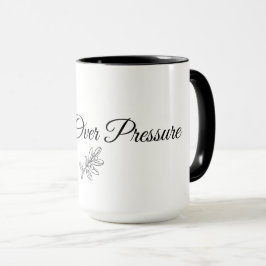 Peace Over Pressure – Calm Morning Minimal Mug マグカップ