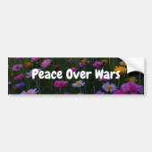 Peace Over Wars バンパーステッカー (正面)