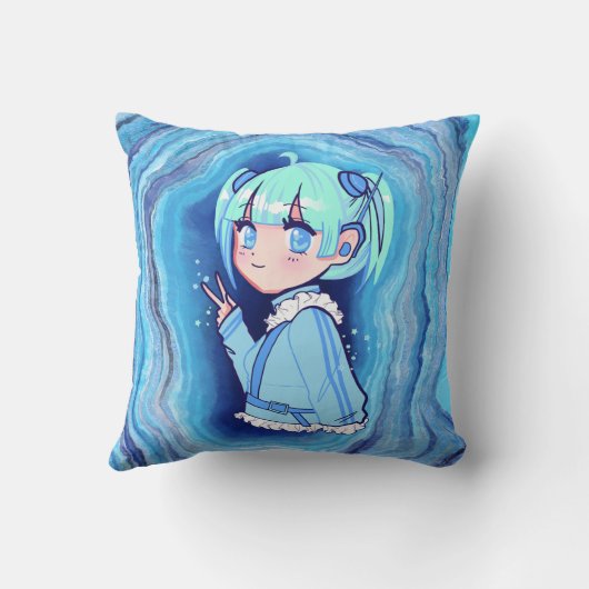 Peace & Pastels – アニメ クッション (裏面)