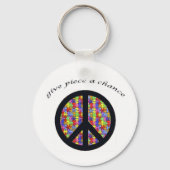 peace_peace キーホルダー (正面)
