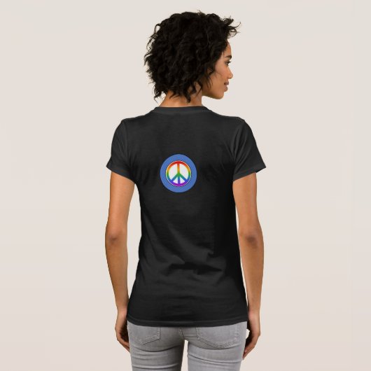 PEACE PEACE Women's Tシャツ (裏面フル)