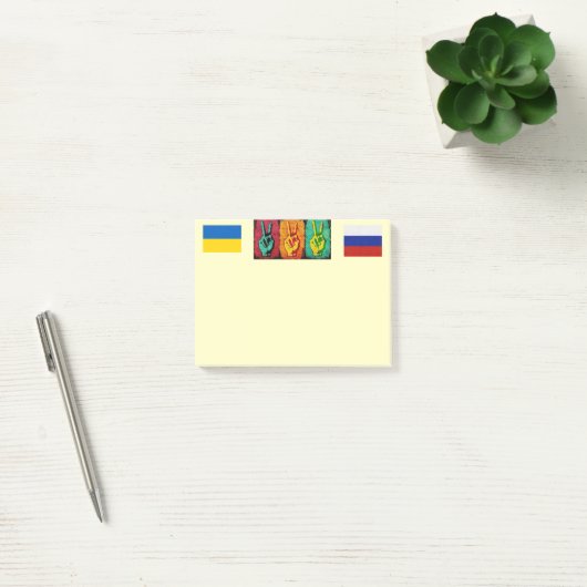 Peace Post-It Notes ポストイット (オフィス)