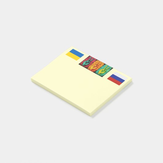 Peace Post-It Notes ポストイット (アングル)