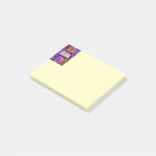 Peace Post-It Notes ポストイット (アングル)