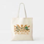 Peace Poster Tote Bag  Harmony & Style トートバッグ (裏面)