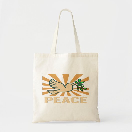 Peace Poster Tote Bag  Harmony & Style トートバッグ (正面)