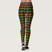 Peace Power - Rasta Roots - Reggae Yoga Leggins レギンス (裏面)