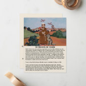 Peace prayer of St Francis  ノートカード (正面/裏面インサイチュ)