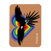 Peace Premium Flexiマグネット マグネット (縦)