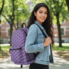 Peace Printed Backpack プリントバックパック