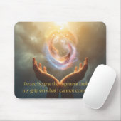 Peace Quote Mousepad マウスパッド (マウス)