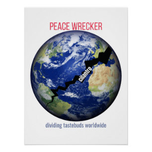 Peace Rescker – 世界中の味覚を分割 ポスター