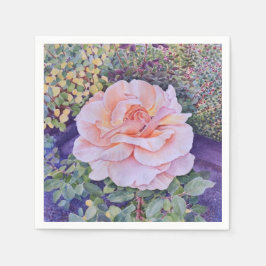 Peace Rose スタンダードカクテルナプキン